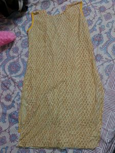 Casual OccurYellow Kurta