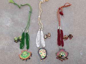 Oxidised Jewellery Set