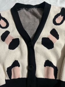 Leopard Print Cardigan