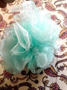 Mint Color Loofah