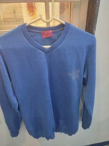 Blue Pullover Sweater