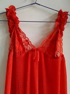 Red Lace Dress/ Nighty