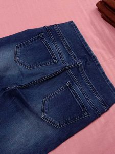 Flared Denim Jeans