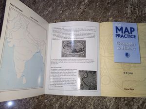 NEW Atlas And Map Practice Book (History And Geography)