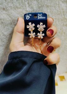 Floral Drop Earrings