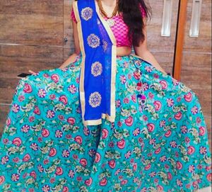 Floral Lehenga Choli Set