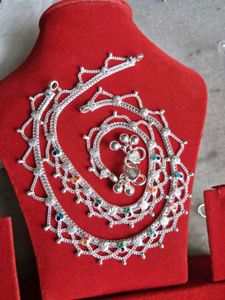 Silver Anklets Collection
