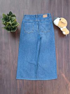 Wide Leg Denim Jeans