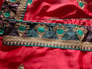 Red Saree Blouse