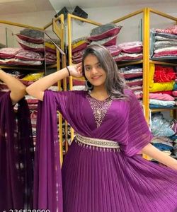 New Stayle Beautiful Women Gown Dress Inpoted Dres