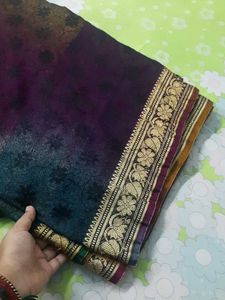 Beautiful Multicolored Saree