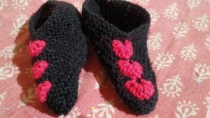 Shoe Type Socks For Kids N Ladies Woollen