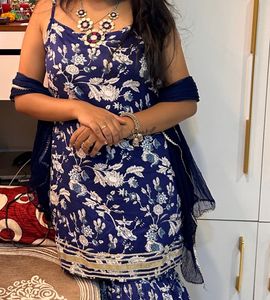 Elegant Kurta sharara Set