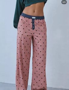 Urban Outfitters Heart Print Lounge Pants