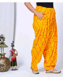 Yellow Polka Dot Salwar Kameez