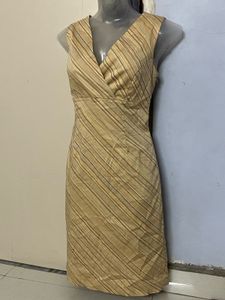 Pintrest Branded Striped Sleeveless Dress