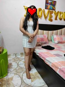 Stiped Lining Bodycon Dress