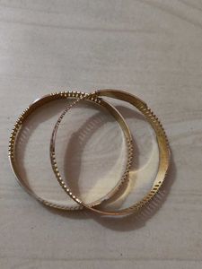 Gold Tone Bangle Bracelet