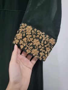 Dark Green Gown