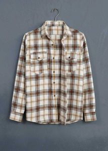 SWANKIS casual checked mens shirt