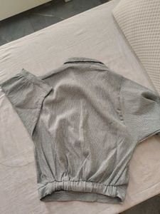 Striped Button-Down Shirt