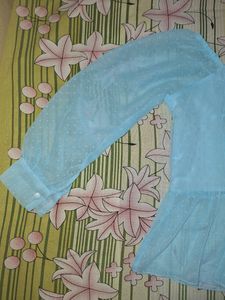 Light Blue Pretty Top