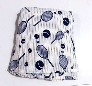 Tennis Racket Print Dress