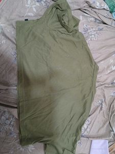 Olive Green Graphic Tee
