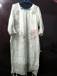 Elegant Embroidered Pakistani Suit