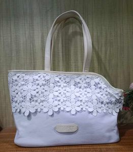 Imported Lace Tote Bag