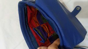Blue Crossbody Bag