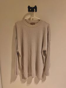 limited time price!! beige H&M sweater