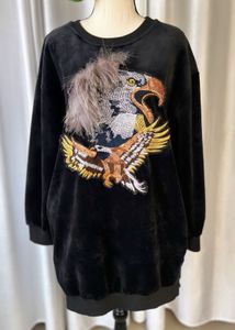 Korean Velvet Sweatshirt