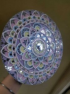 Mirror Mandala Lippan Art Wall Decor