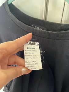 Black T-Shirt Dress