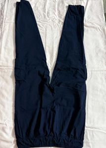 Navy Blue Lightweight Cargo Pants