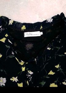 Unused Floral Top
