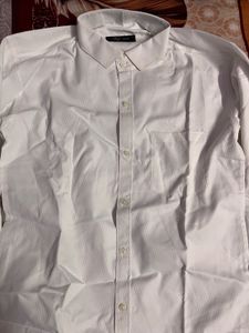 Men's White Formal Shirt
