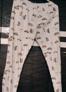 Cute Car Print Pajama Set