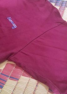 Maroon Casual T-Shirt