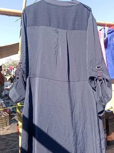 Navy Blue Shirt Dress