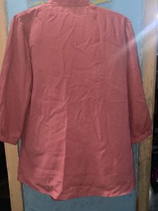 Elegant Pink Embroidered Top