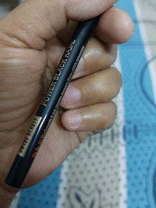 Swiss Beauty Power Black Kajal free eyeliner blue