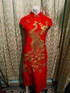 Red Qipao Dress