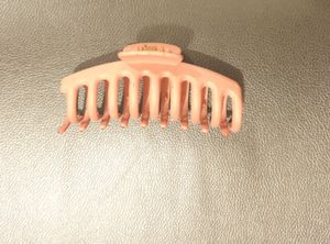 Peach Claw Clip