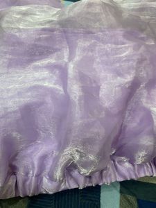 Lavender Skirt And Top Set