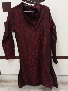 Elegant Maroon Kurta