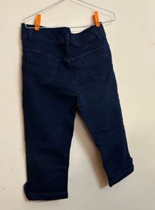 Blue Capri Jeans