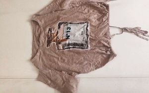 Full Sleeves Crop Top / Sweat Wear