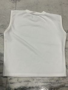 White Crop Top